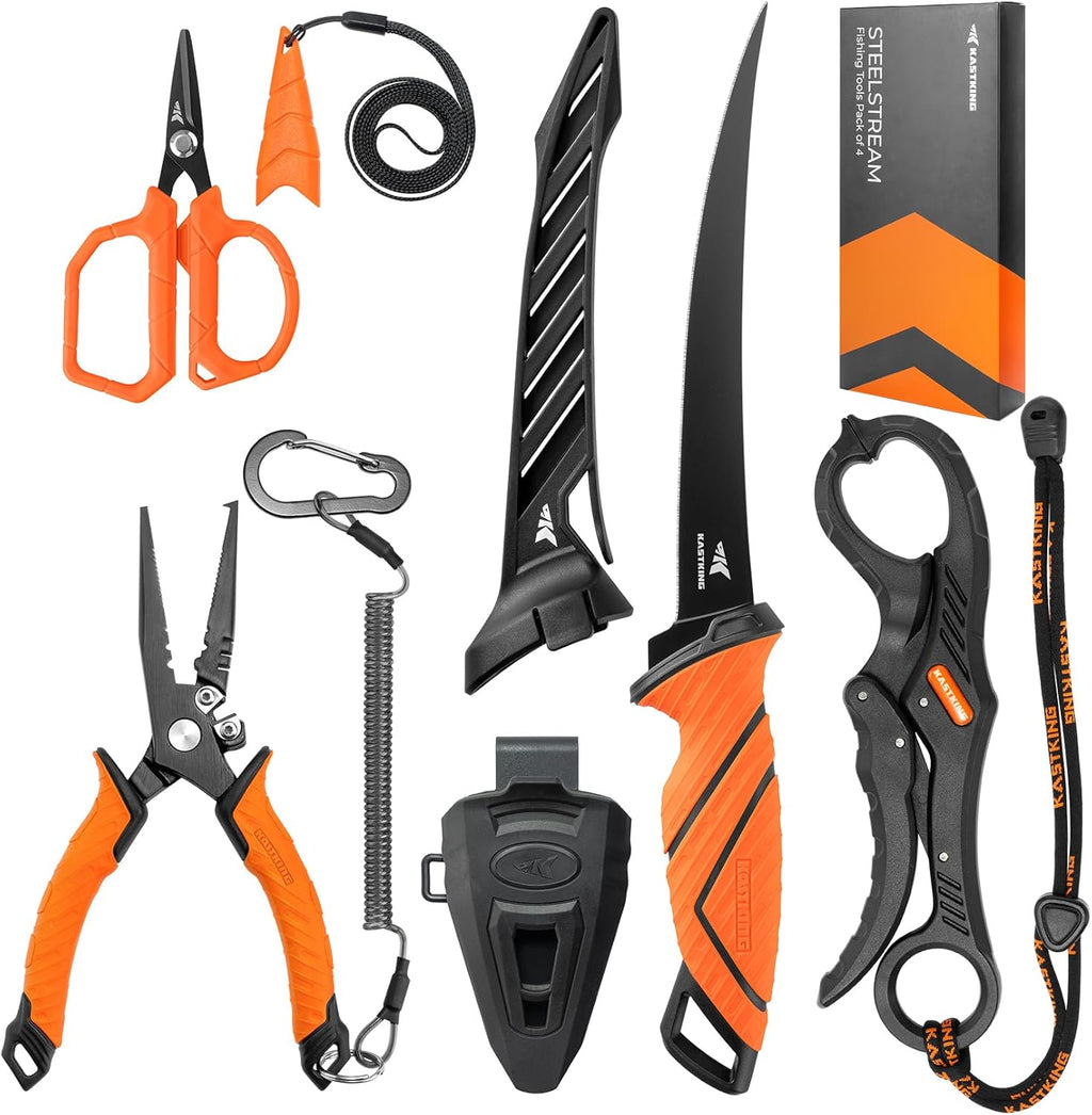 KastKing SteelStream Fishing Tool Set, Fishing Gear