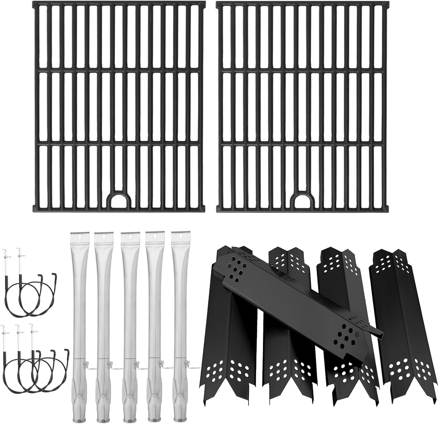 Replacement Parts Kit for Nexgrill 5 Burner 720-0888S, Grill Parts Kit for Nexgrill 720-0830X Replacement Parts, Grill Grate Kit for Nexgrill Replacement Parts 5 Burner 720-0888S