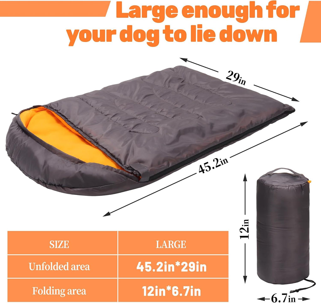 Lifeunion Dog Sleeping Bag with Storage Bag