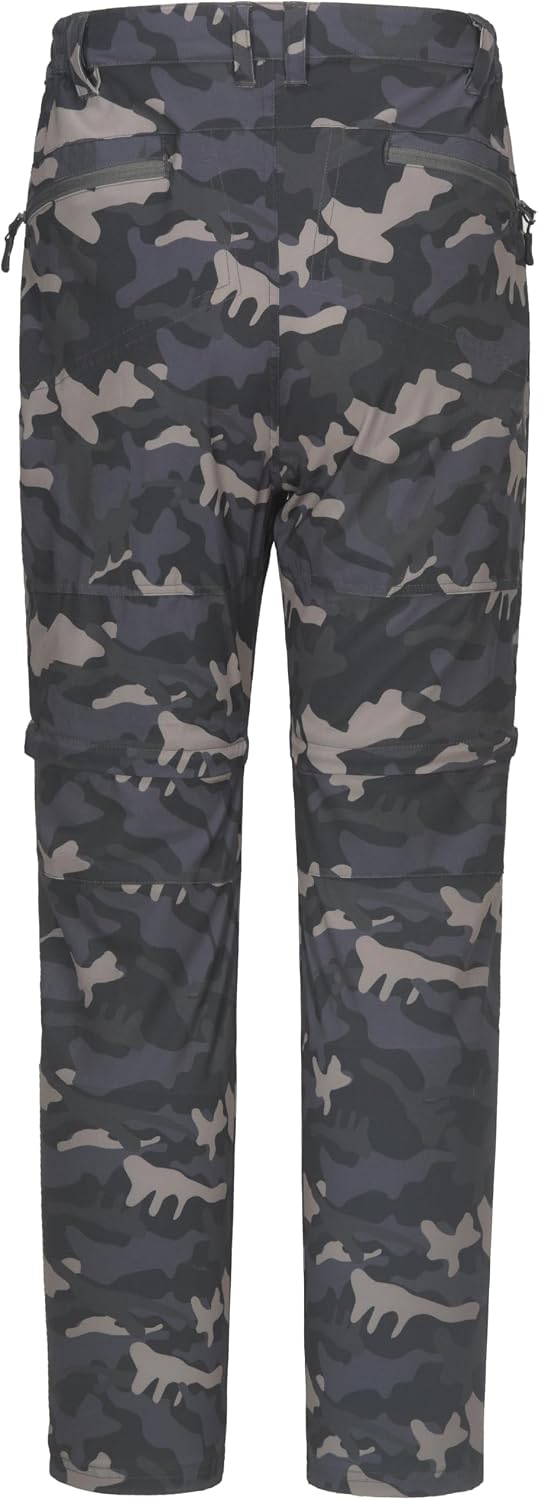 Little Donkey Andy Men's Stretch Convertible Pants, Zip-Off Quick-Dry Hiking Pants, UV Protection, Lightweight