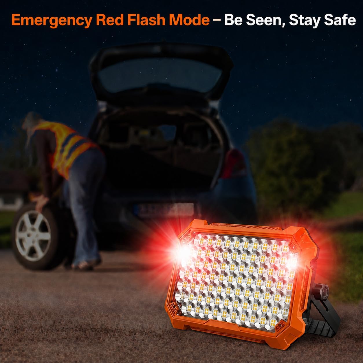 LED Work Light: Rechargeable Portable Magnetic Work Light