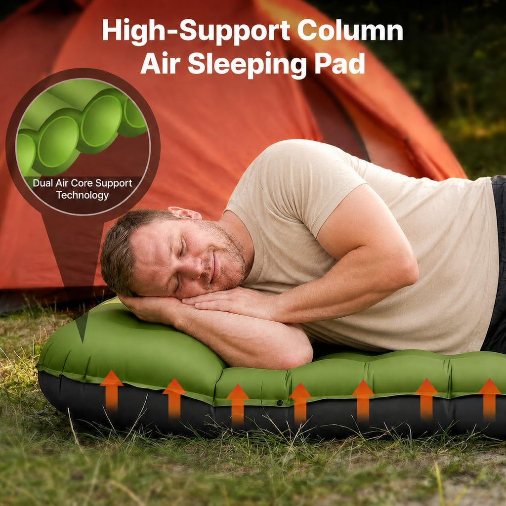 OGERY Sleeping Pad, Inflatable Camping Pad with 6" Extra-Thick