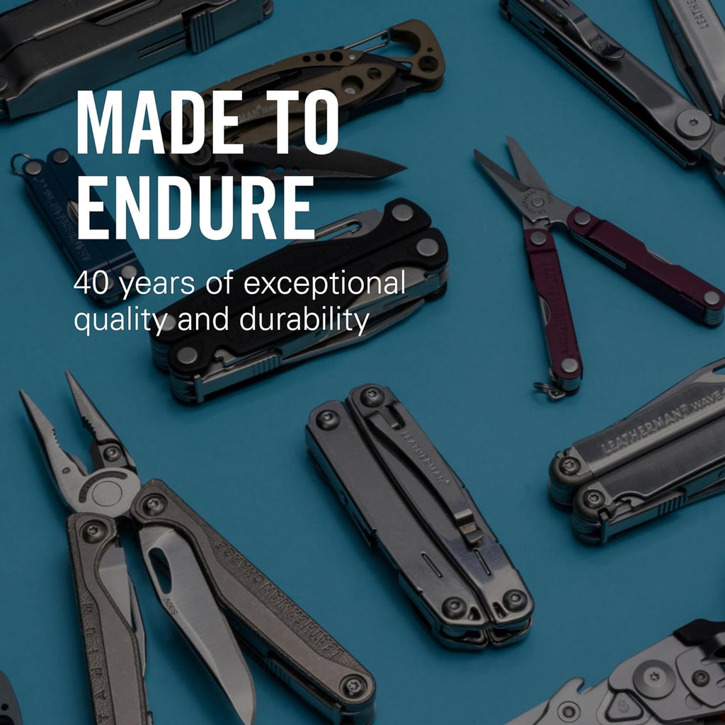 LEATHERMAN Charge Plus TTI 19-in-1 Multi-Tool, EDC and Auto, Stainless