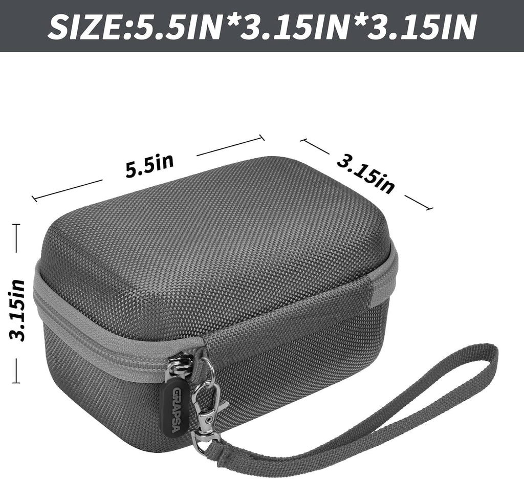 Digital Camera Case Compatible with TEBNGIHNM for Duluvulu for Oiadek for zheozeig for Zostuic for Toiauaha 4K Vlogging Camera. Storage Holder Bag for Canon PowerShot (Box Only)- Grey
