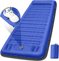 FNARMW Extra Thick Camping Sleeping Pad with Built-in Pillow & Foot Pump