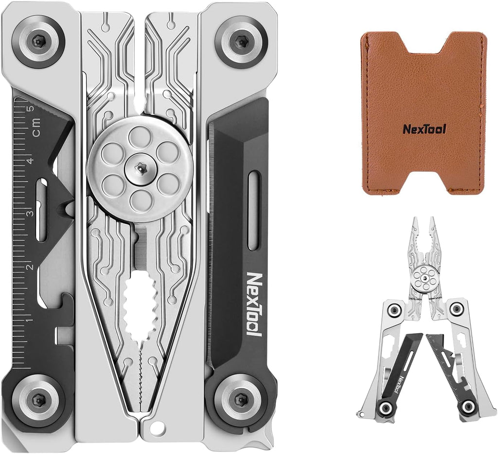 NexTool Credit Card Multitool, Silver Blade EDC Tool