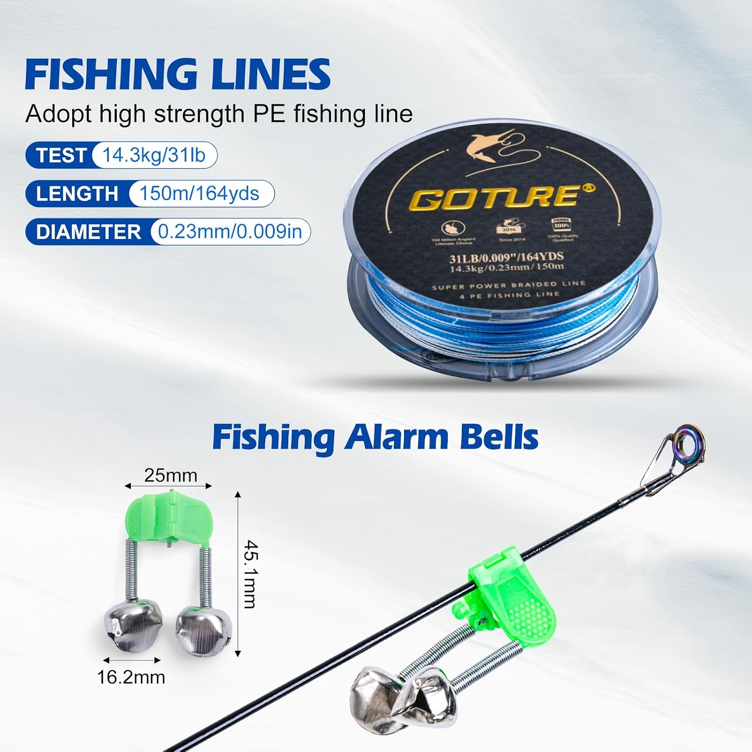GOTURE Telescopic Fishing Rod and Reel Combos, Carbon Fiber Travel Fishing Pole, 9+1 BB Spinning Reel, Saltwater Freshwater Fishing Gear Kit with Braided Line, Lures, Carrier Bag for Bass Trout