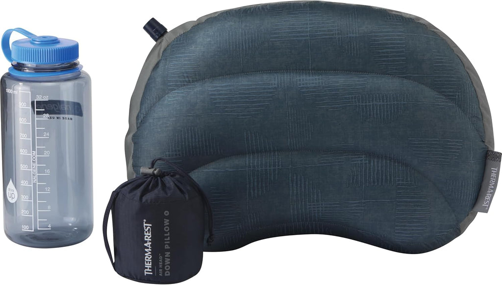 Therm-a-Rest Air Head Down Inflatable Camping and Travel Pillow