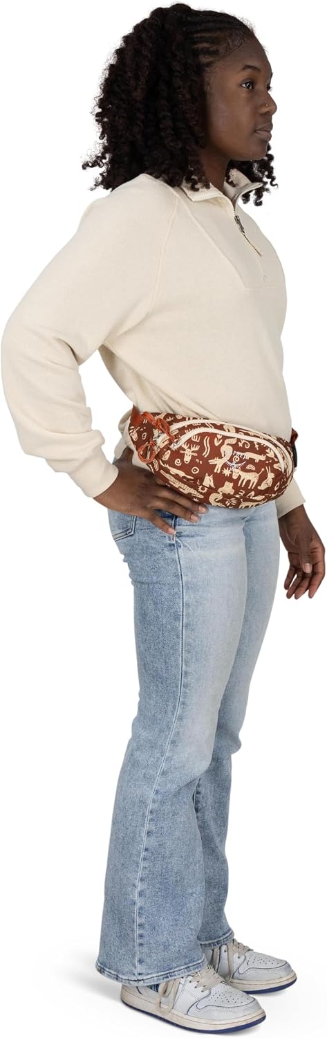 Osprey Daylite Mini Waist Pack - Lightweight Belt Bag with Crossbody Shoulder Carry Option