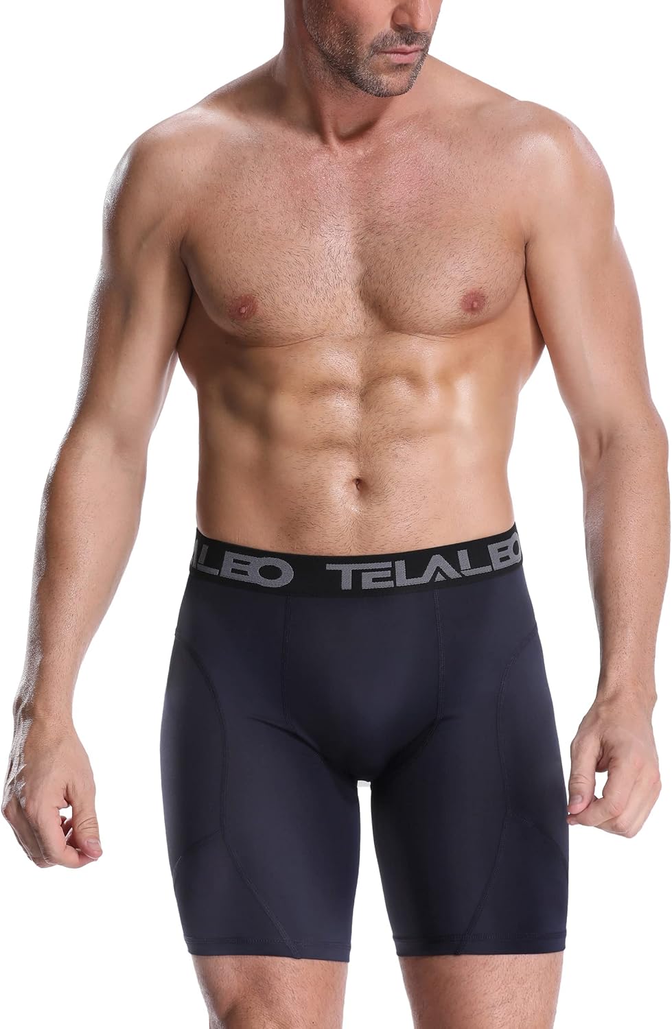 Compression Shorts Men Spandex Athletic Underwear Boxer Brief Base Layer