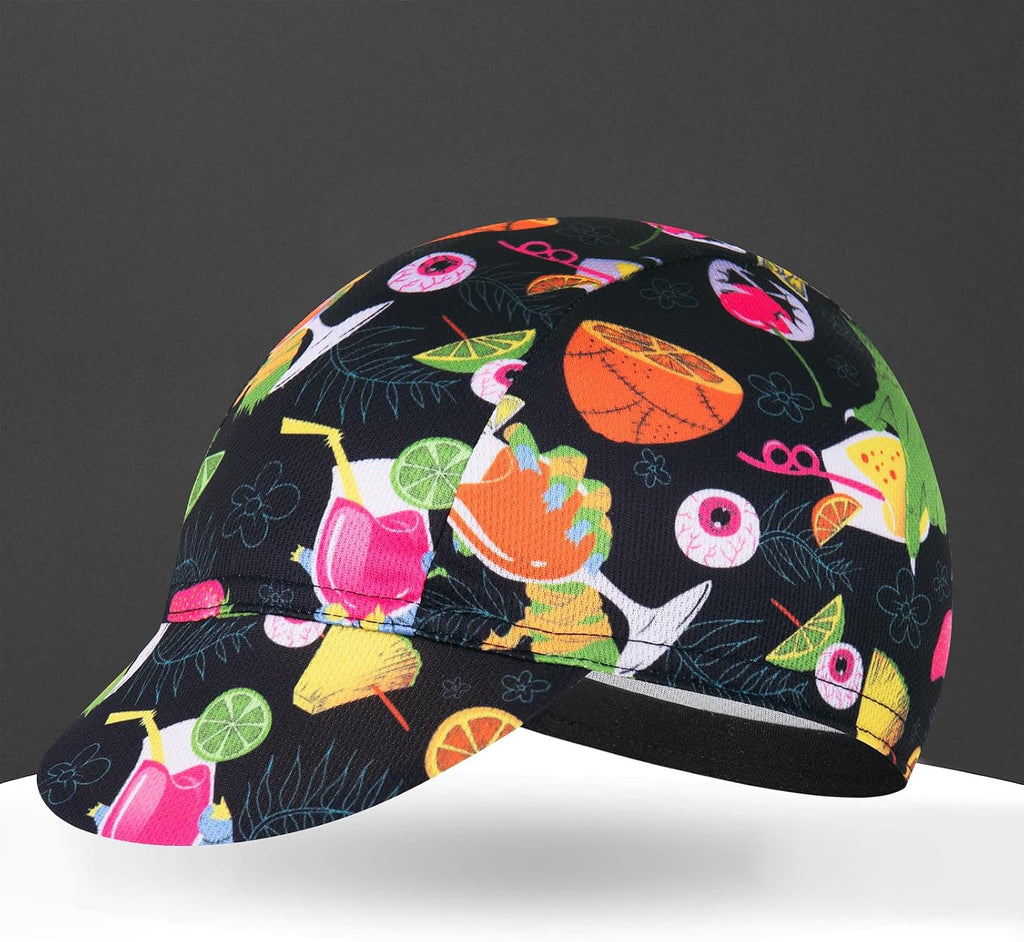 Cycling Cap for Man and Woman Cycling Hat Under Helmet-Polyester Breathable Sweat Absorbent