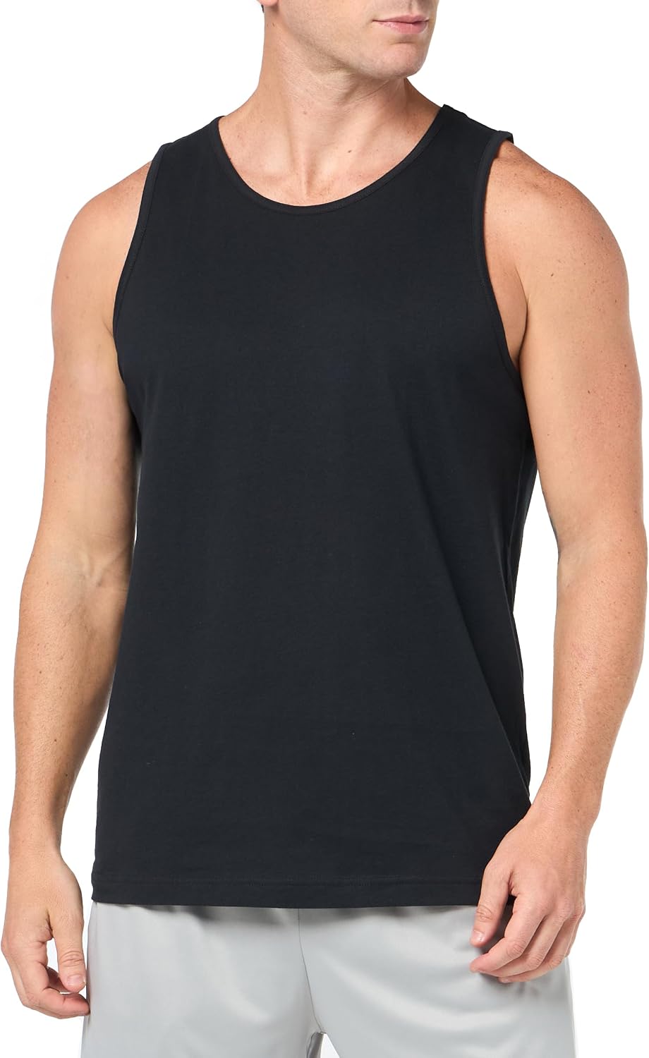Amazon Essentials Men's Regular-Fit Sleeveless Tank Tops