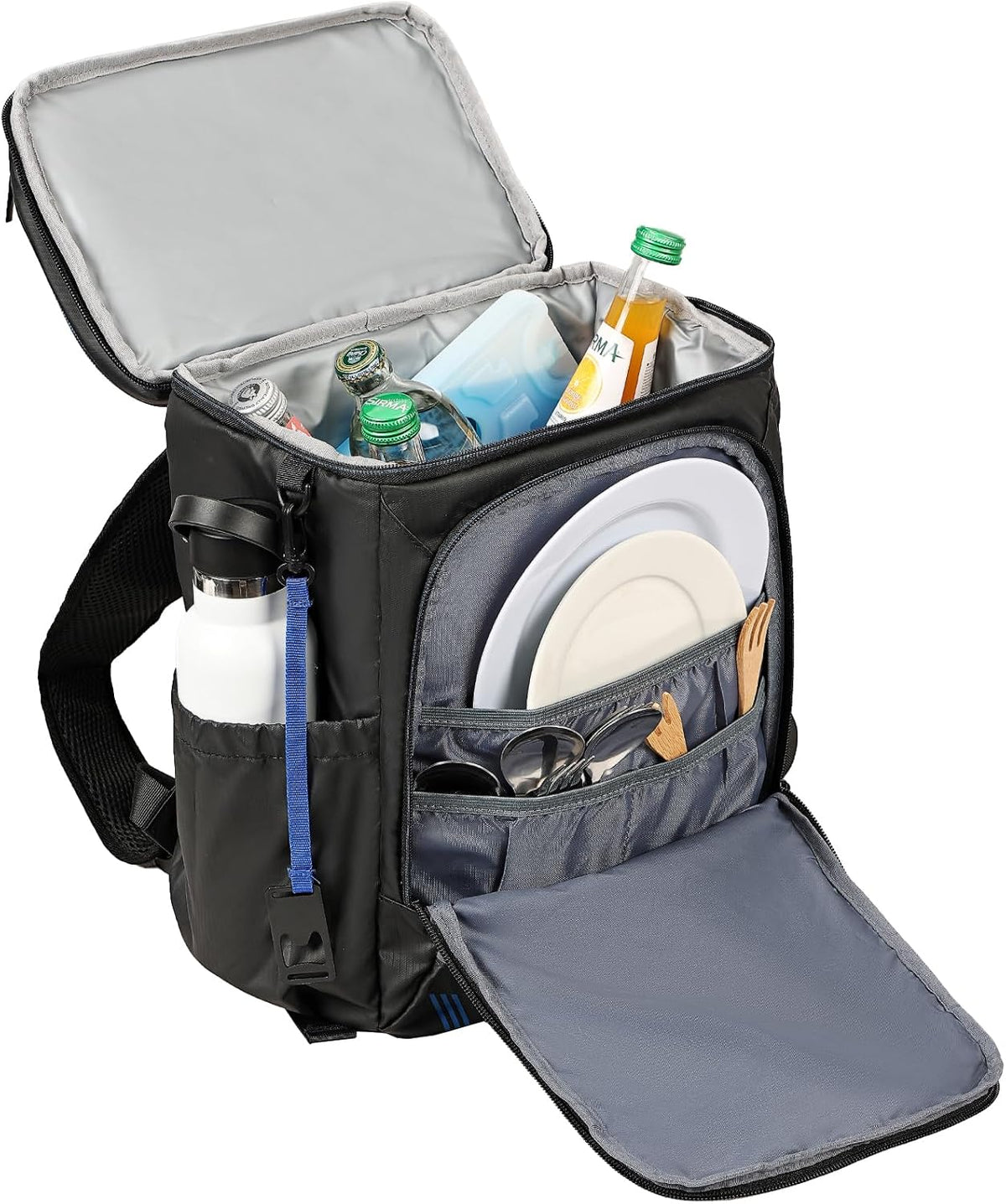 ZEEMO Backpack Cooler for Men, Insulated Leak Proof Lunch Bag