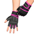 Workout Gloves for Women Men with Wrist Wrap Support Weight Lifting Gloves