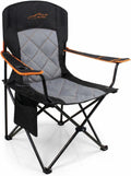 FAIR WIND Padded Oversized Camping Chair with Lumbar Support for Adults