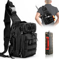 Aertiavty Fishing Backpack, Fishing Bag with Tackle Box, Compact Fishing Tackle Bag, Fishing Tackle Backpack with Rod Holder for Outdoor Sport Fishing Gifts for Men Women