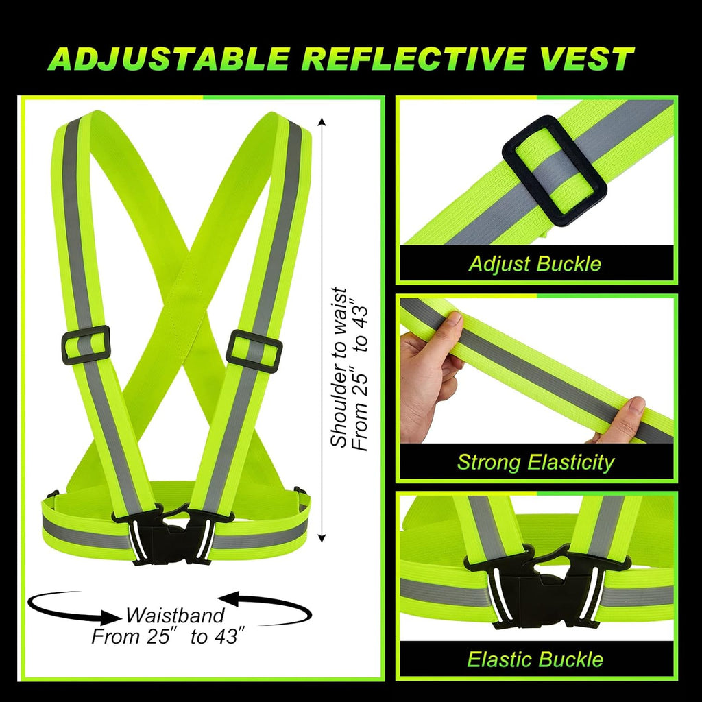 Hercicy Reflective Vest High Visibility Safety Vests Bulk