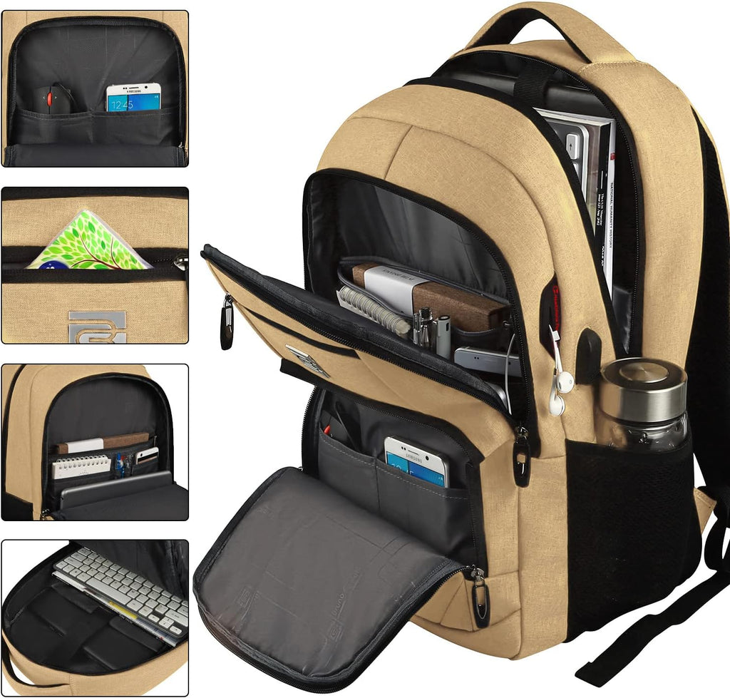 Volher Laptop Backpack,Business Travel Anti Theft Slim College Backpack