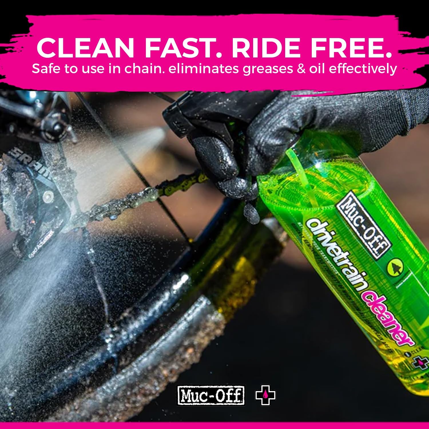 Muc-Off Drivetrain Cleaner & Degreaser Spray
