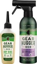 Gear Hugger - Dry Lube and Degreaser - Eco-Friendly & Long-Lasting Bike Chain Cleaner – Plant-Based Bike Lubricant, No Petroleum, No PTFE