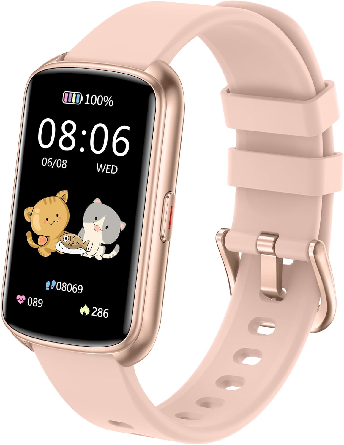 Fitness Tracker, 1.47"Smartwatch with Heart Rate&SpO2 for Android iOS