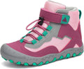 Mishansha Kids Hiking Boots Toddler Boys Girls Hiking Shoes Outdoor Trail | Kids Sneakers Anti-Collision, Water-Resistant, Non-Slip Athletic Trekking Shoes for Walking, Camping, School& Play Outdoor