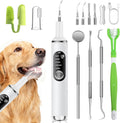 Dog Plaque Remover for Teeth,Pet Ultrasonic Tooth Cleaner,White