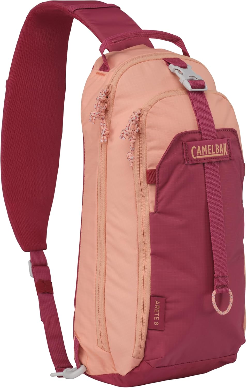 CamelBak Arete Sling 8 Hiking Hydration Pack, Silver Mist