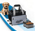 Modoker Waterproof Paddleboard Deck Bag, Paddle Board Accessories Storage Organizer for Dog Travel with Adjustable Dividers & Mesh Pockets