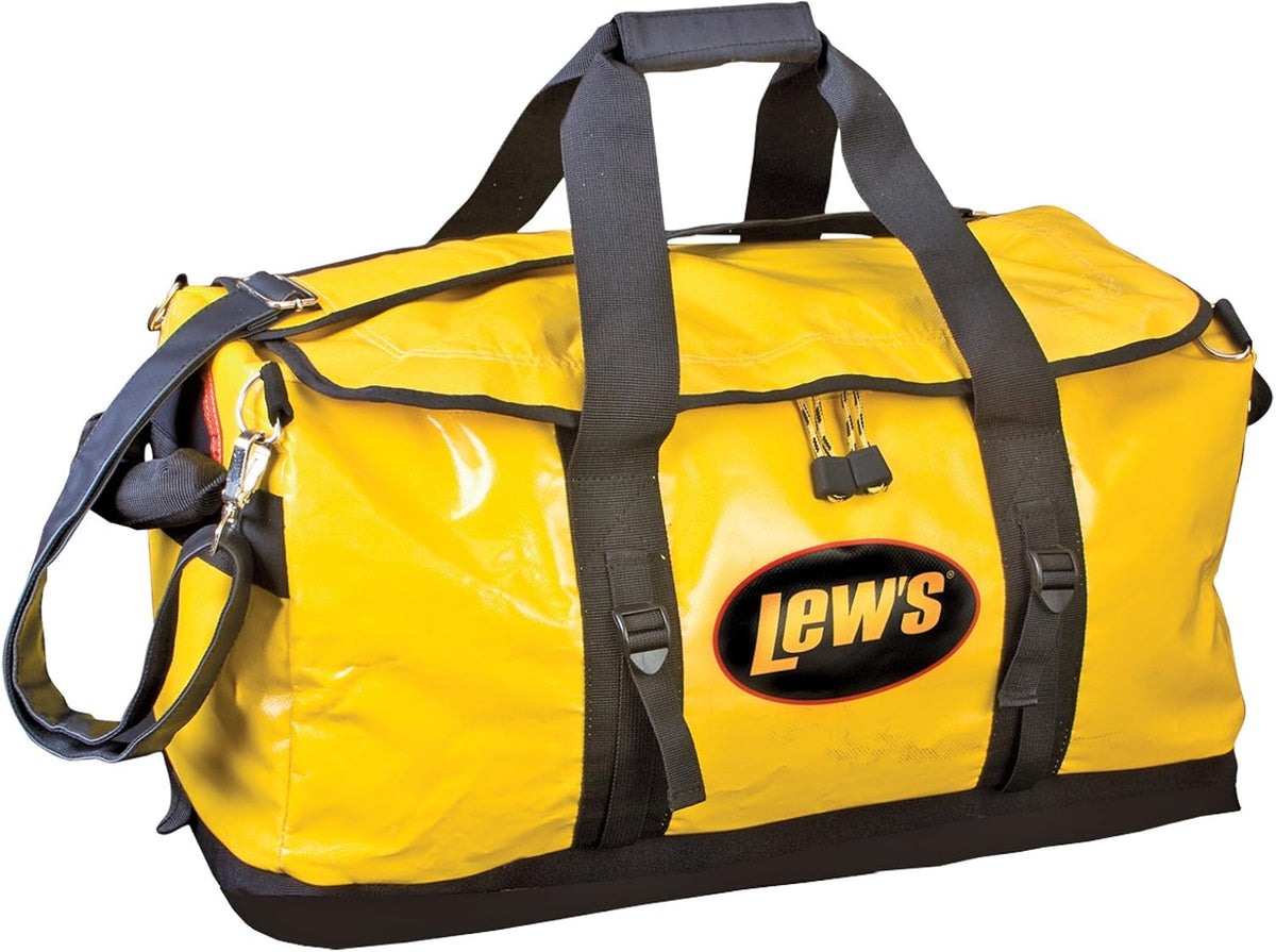 Lew's Speed Boat Bag, Yellow, Water Resistant with 2 Inside Pockets