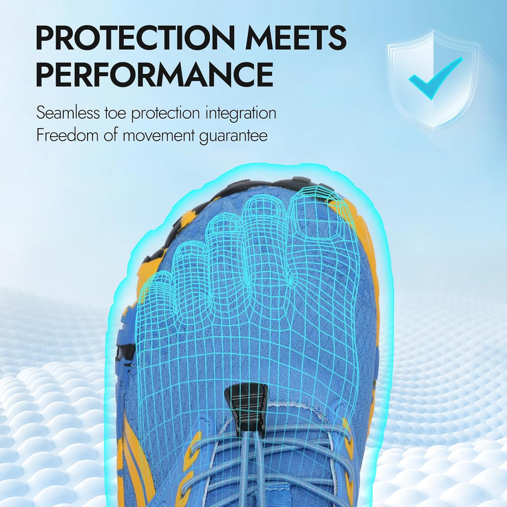 ATHMILE Barefoot Water Shoes Women Men Wide Non Slip Aqua Beach River Pool