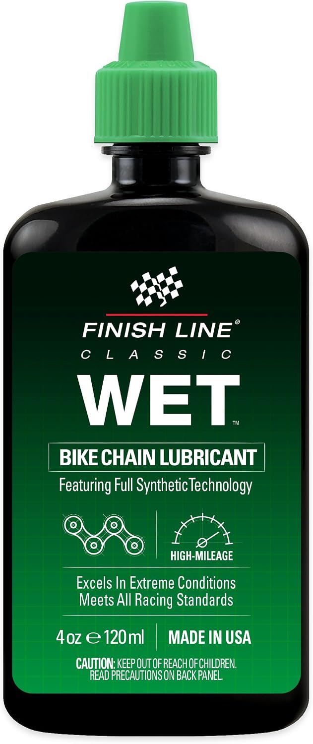 Finish Line Wet Bike Chain Lubricant 4 fl oz