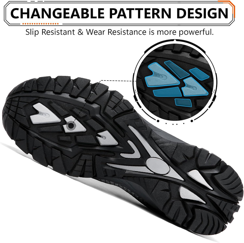 LEDINEY Hiking Shoes Women Waterproof for Trail Trekking Camping Outdoor | Lightweight Outdoor Walking Quest All-day Comfort Zapatos de Senderismo para Mujer