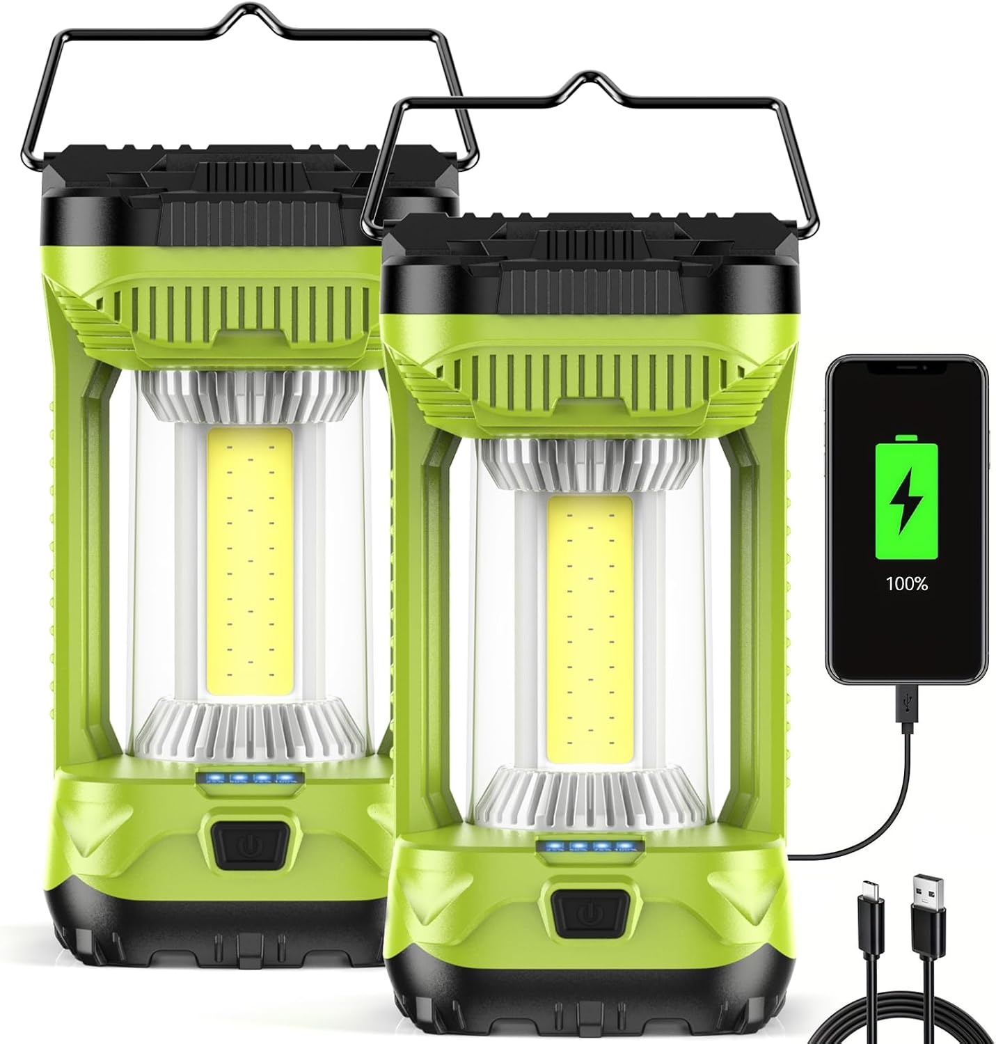AlpsWolf Rechargeable Camping Lantern, 4000LM Emergency Camping Tent Light