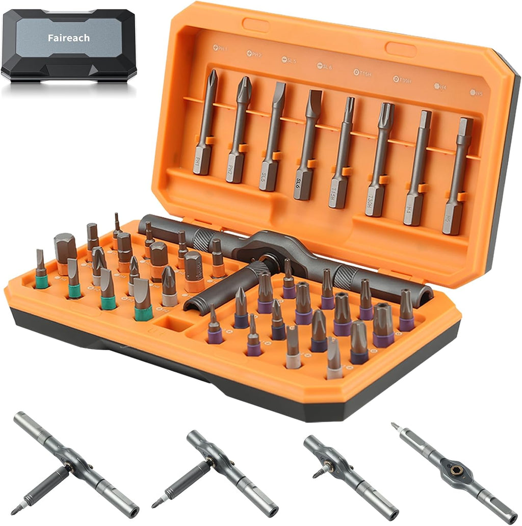 42 in 1 Multitool Set, Repair Tool Kit, Detachable Allen Wrench Ratchet Set