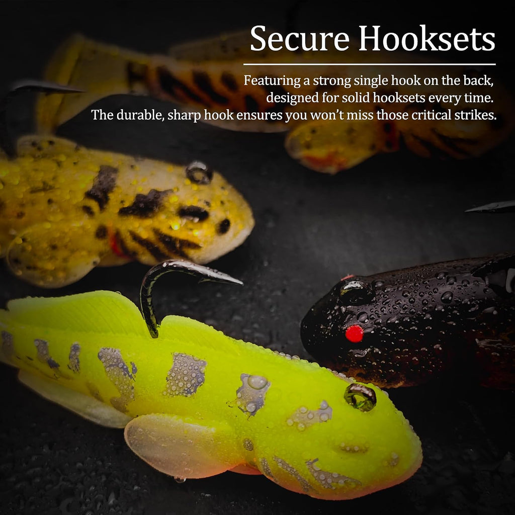 Soft Fishing Lures Paddle Tail Swim Baits for Bass Fishing