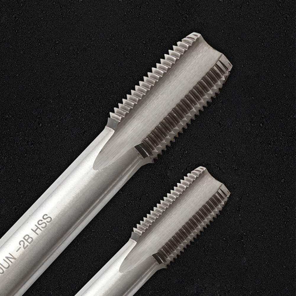 Threaded HSS Tap Set, 9/16''-20 Bicycle Crank Repair HSS Left and Right Threaded Taps for Bicycle Crank Repair,Durable Thread Tap Pedal Repairs Tool,1 Pair(Left & Right)