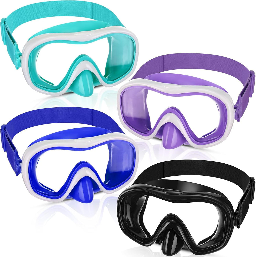 Relaxweex 4 Pcs Swim Goggles for Adults Diving