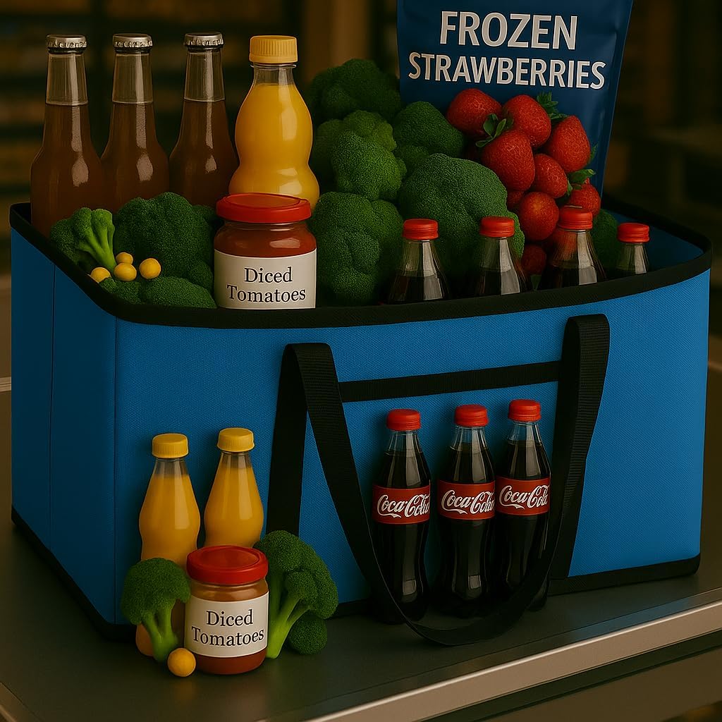 XXXL Insulated Food Delivery Bag Cooler Bags Keep Food Warm Catering Therma for doordash Catering Cooler Bags Keep Food Warm Catering Therma Catering Shopper hot Blue Blue…
