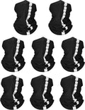 SATINIOR 8 Pack Reflective Neck Gaiters UV Protection Cooling Face Masks