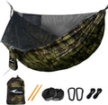Camping Hammock with Mosquito Net and Ridge Rope, 2 Person Extra Large