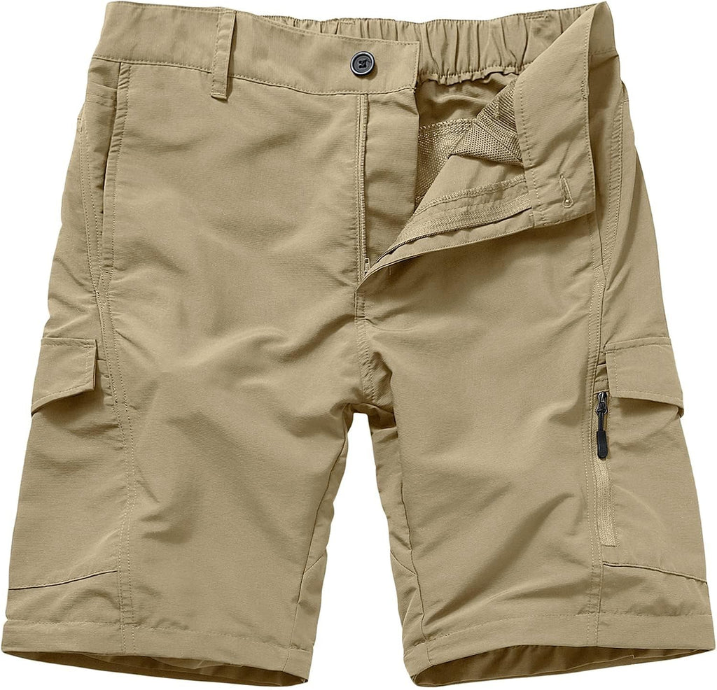 linlon Boy Scout Pants Hiking Mens Convertible Zip Off Safari Fishing