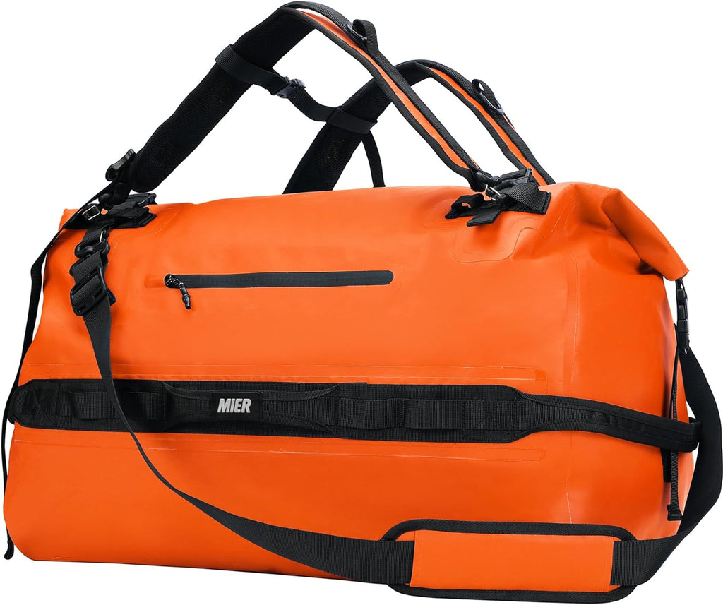 MIER Large Waterproof Duffel Bag - 60L/80L Dry Bag Backpack