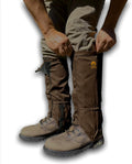 Pike Trail Adjustable Leg Gaiters - Lightweight, Waterproof - Leg Guards for Men & Women - Hiking Essentials Ideal for Hunting, Trekking & Fishing - 1 Pair