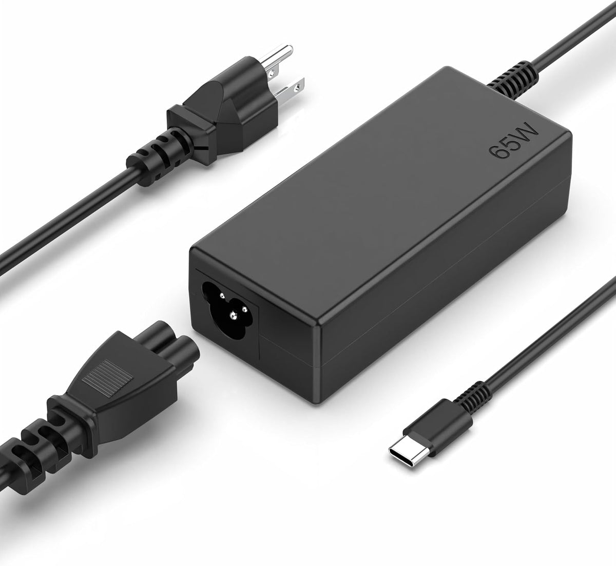 65W USB C Laptop Charger Compatible with Lenovo Dell HP Acer Asus