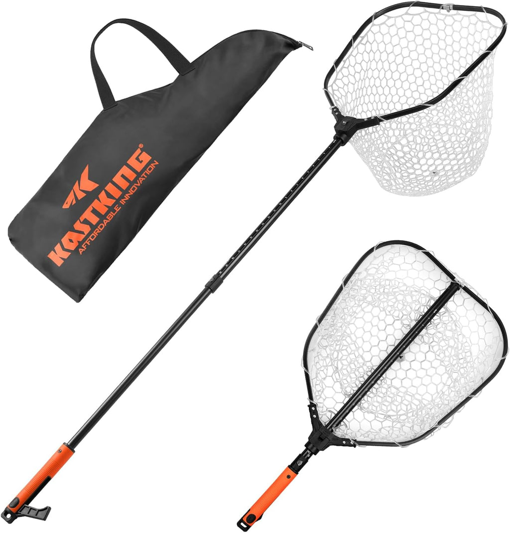 KastKing Brutus Fishing Landing Net with Boat Hook