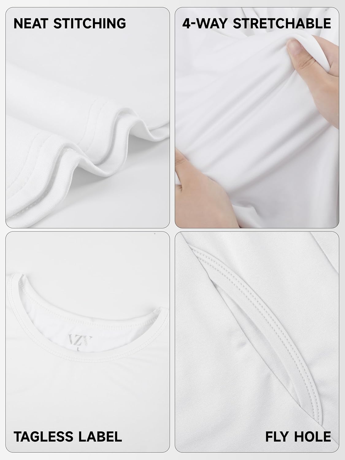 Thermal Underwear for Men Fleece Lined Long Johns for Mens Winter