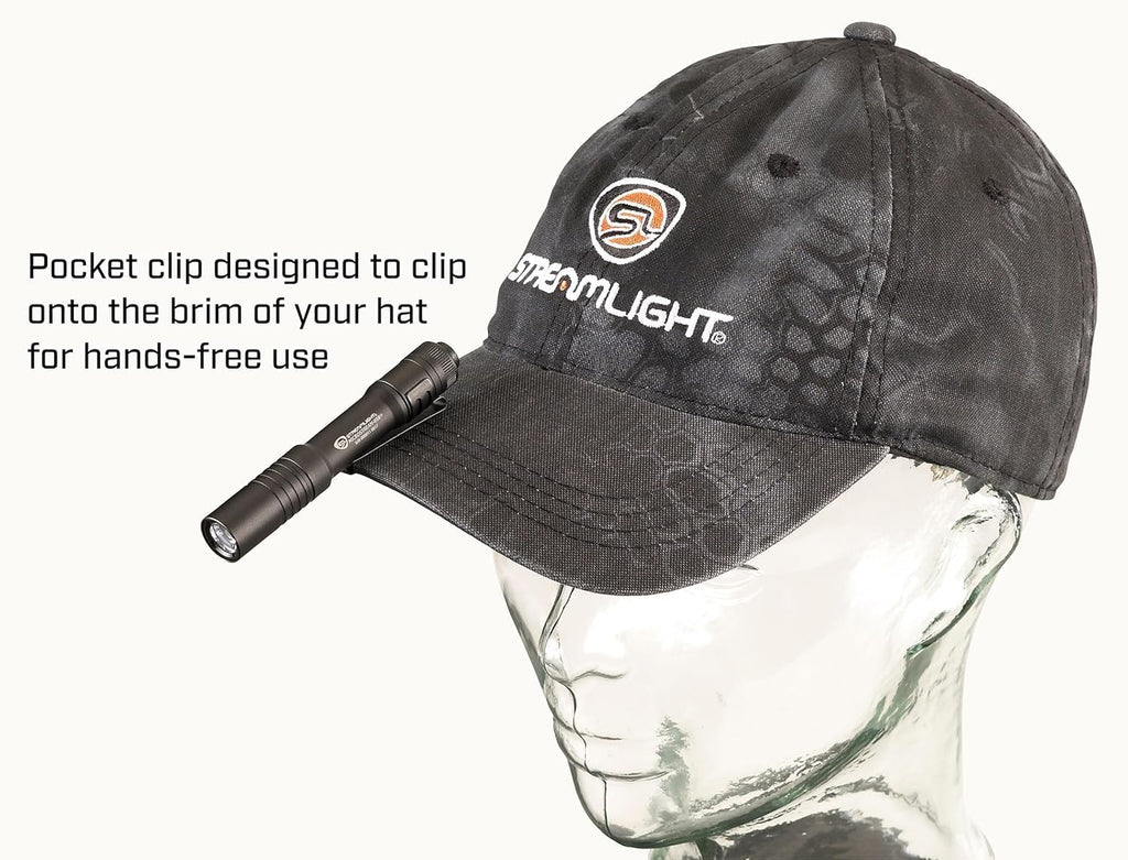 Streamlight 66605 MicroStream 250-Lumen 1,150-Candela Flashlight, Red