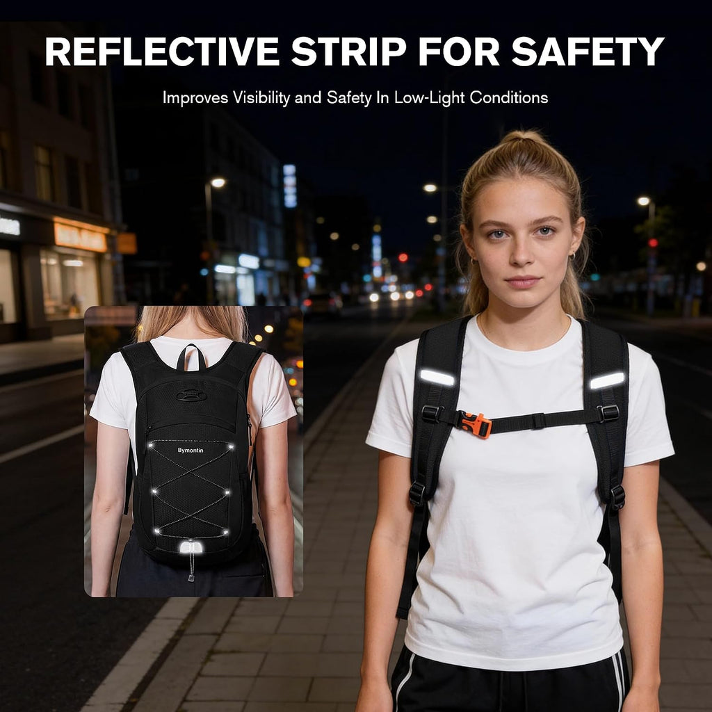 Ultra-Light Soft Hiking Daypack With Cushioned Breathable Back Panel