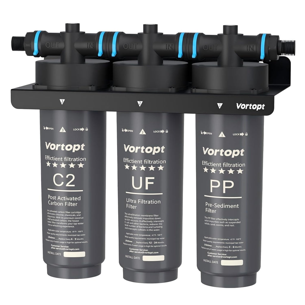 Vortopt F02-C2/UF/PP Under-Sink & Countertop Filtration, NSF Certificated